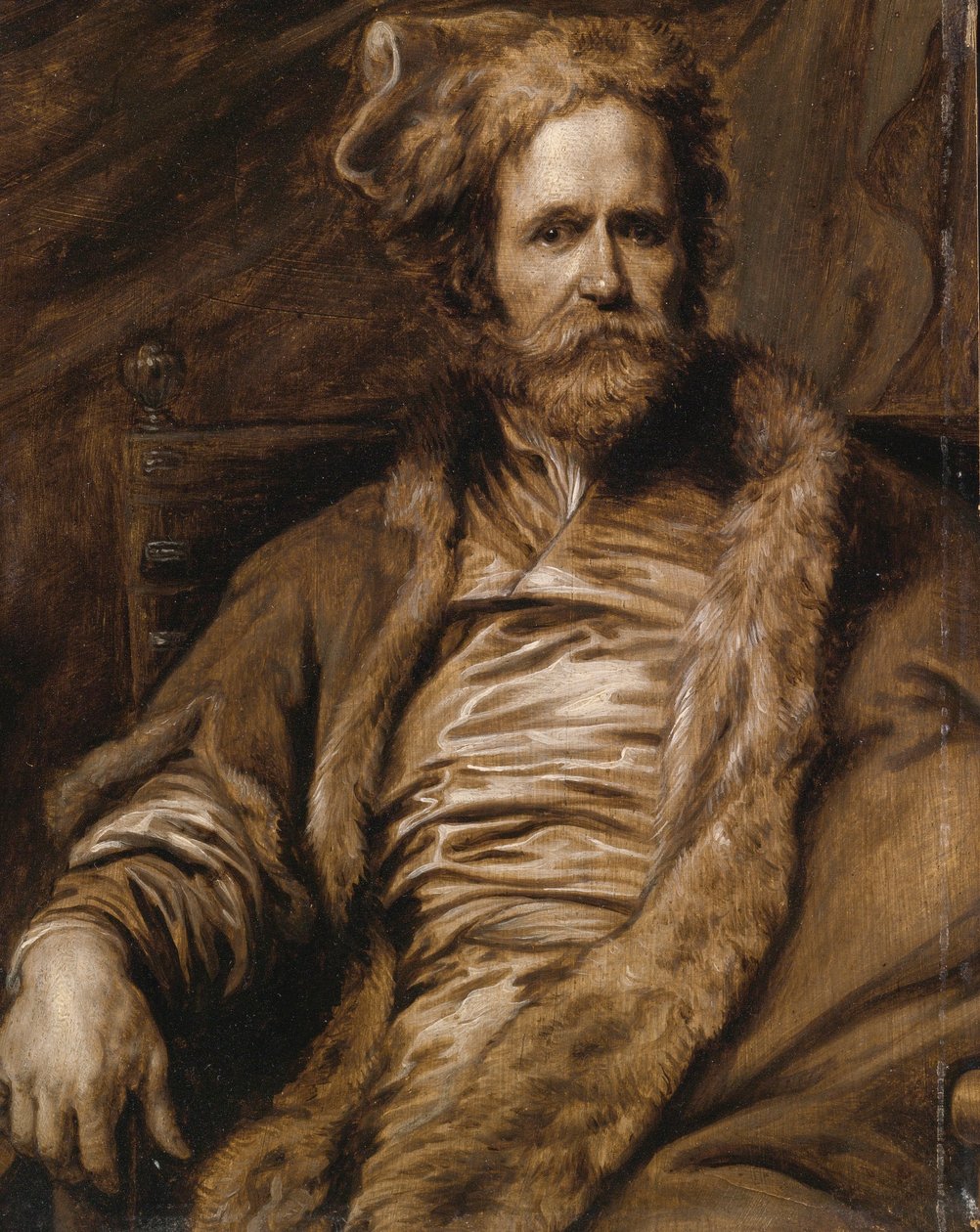 Portræt af Marten Ryckaert (1587-1631) af Anthony van Dyck