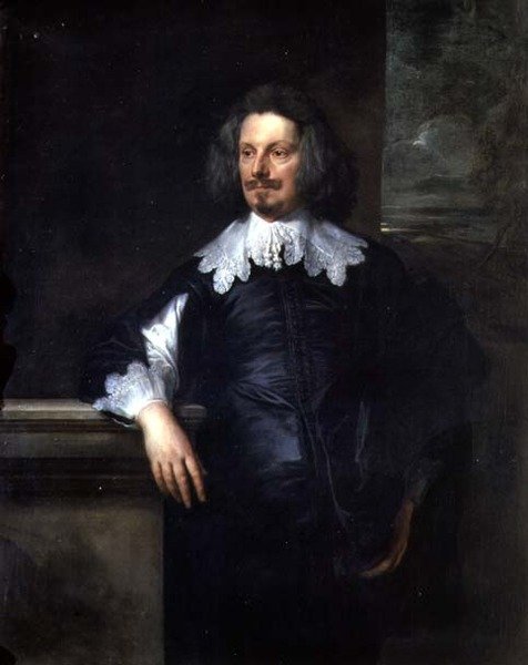 Portræt af en gentleman af Anthony van Dyck