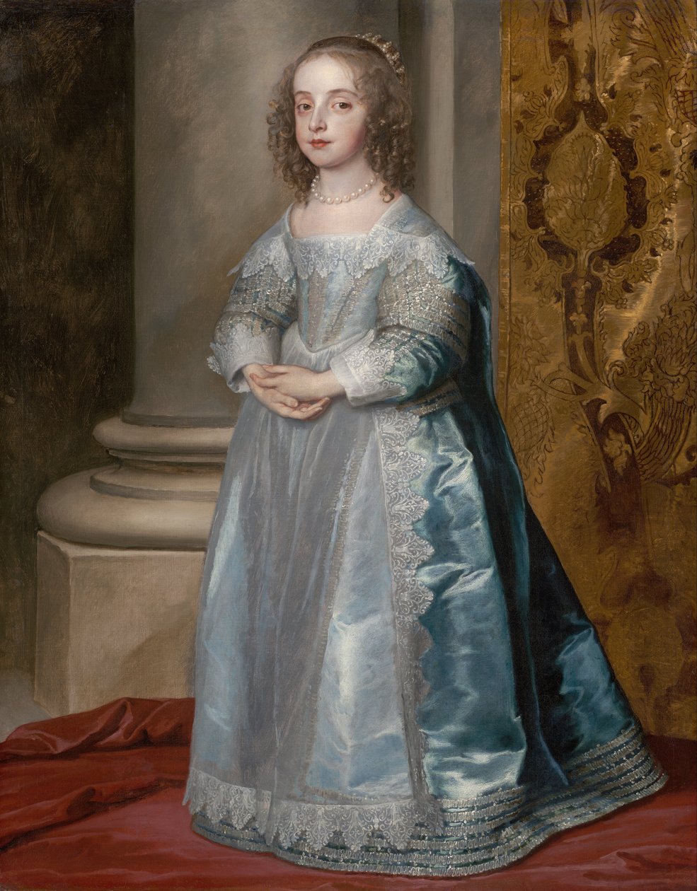 Prinsesse Mary, datter af Charles I af Anthony van Dyck