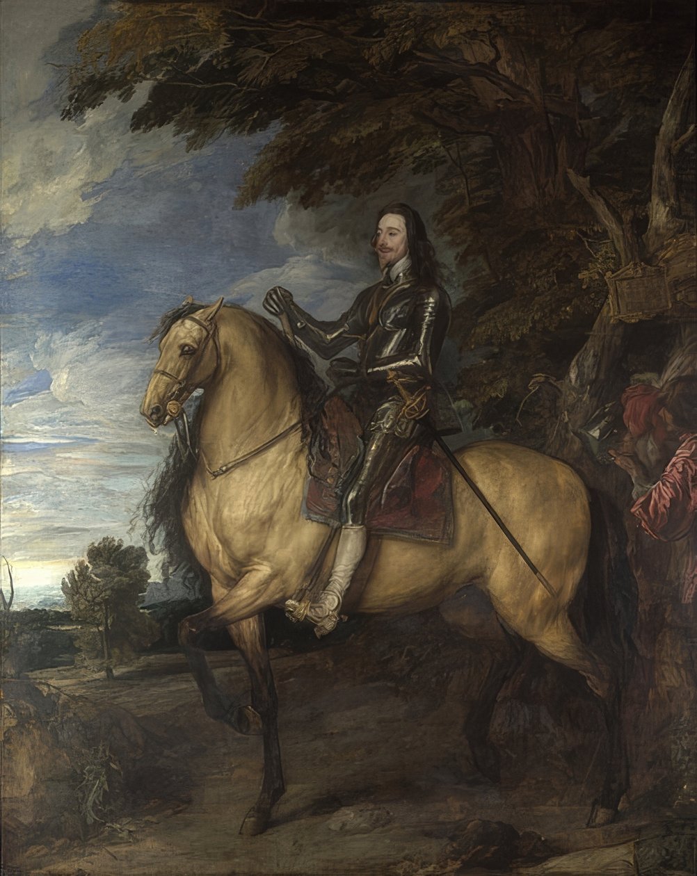Rytterportræt af Karl I omkring 1637-38 af Anthony van Dyck