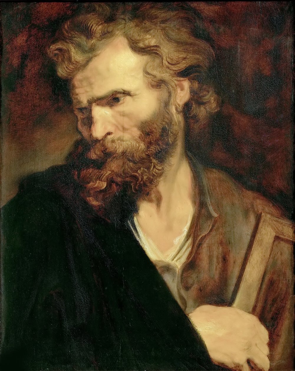 Sankt Judas apostlen, ca. 1620. af Anthony van Dyck