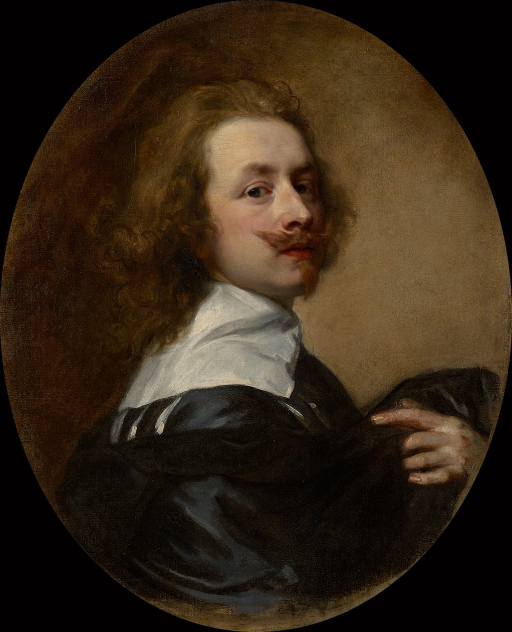 Selvportræt. af Anthony van Dyck