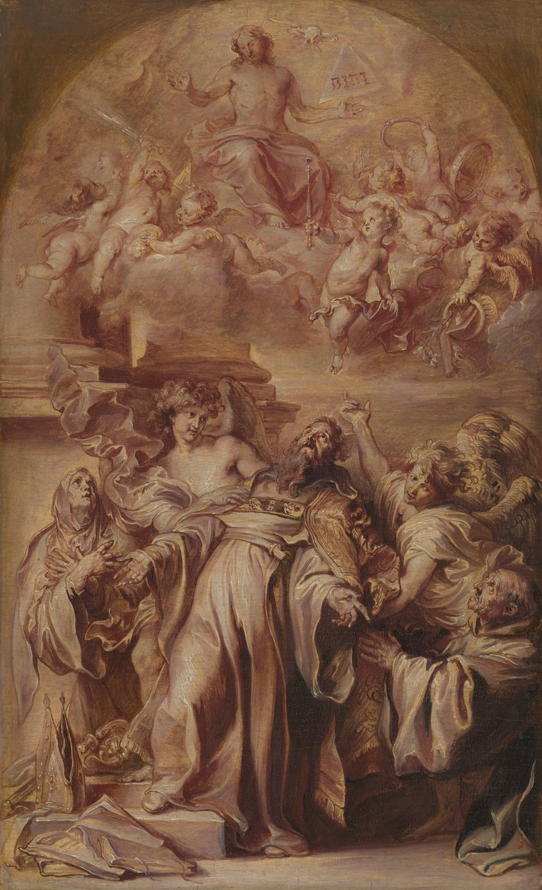 Sankt Augustins ekstase af Anthony van Dyck