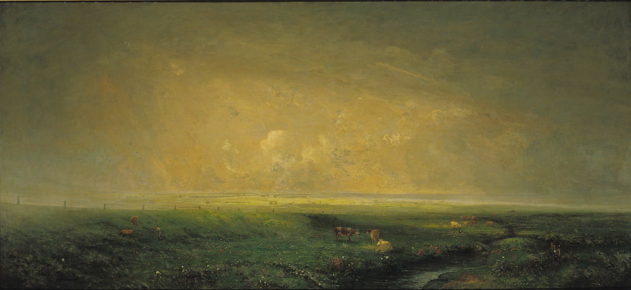 Regn og sol, c.1873 af Antoine Chintreuil