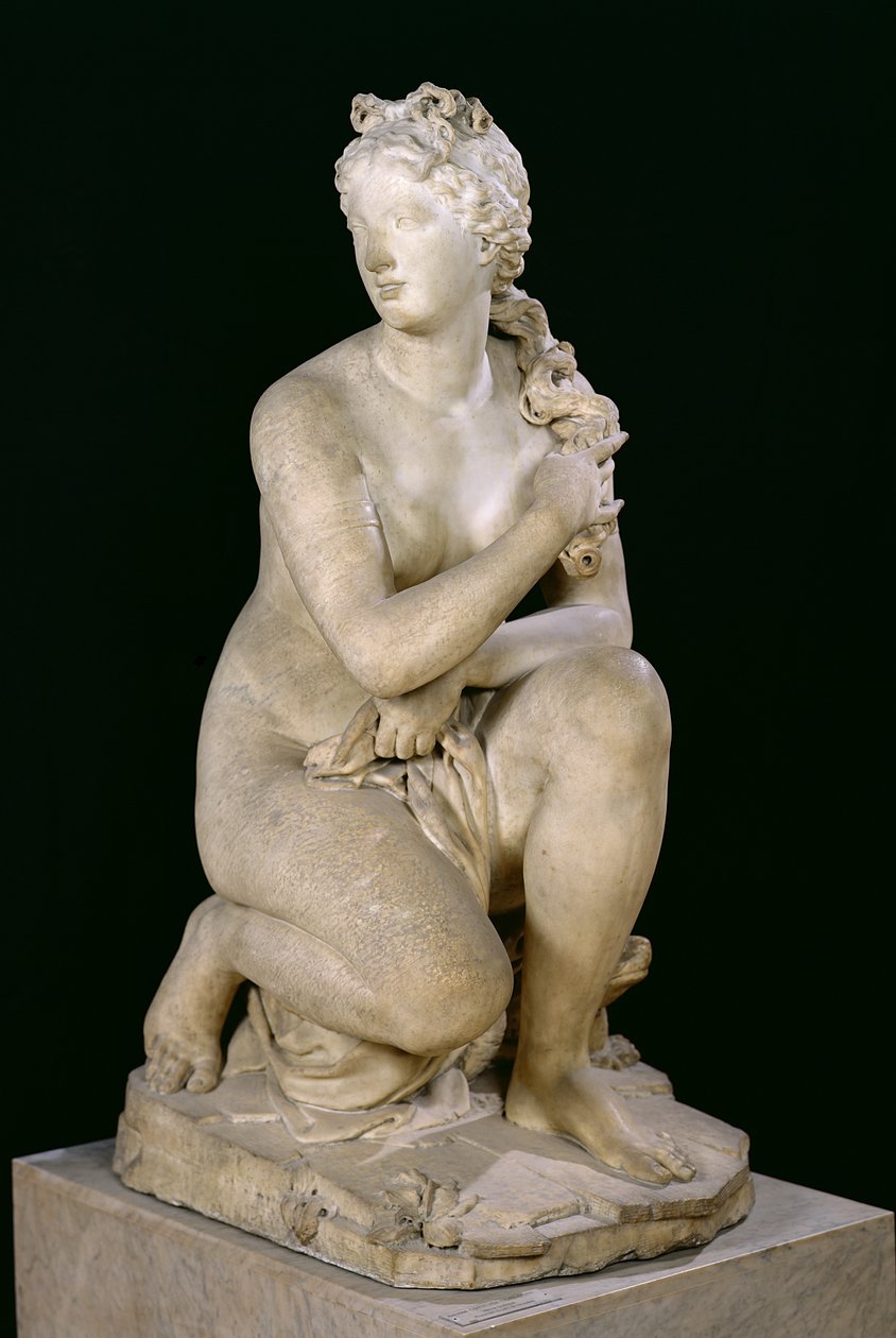Venus Crouching, 1686 (marmor) af Antoine Coysevox