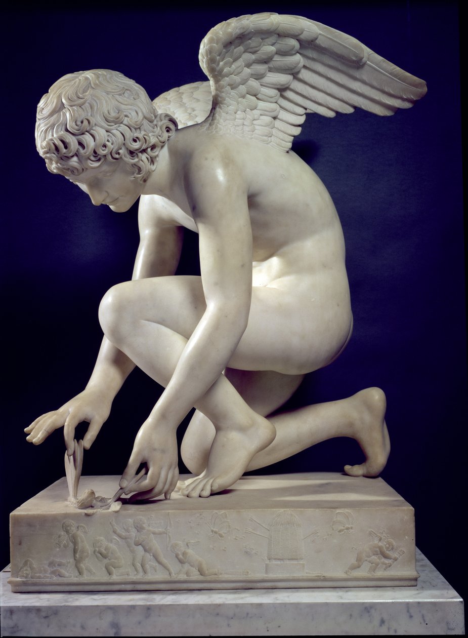 Amor, 1817 (marmor) af Antoine Denis Chaudet