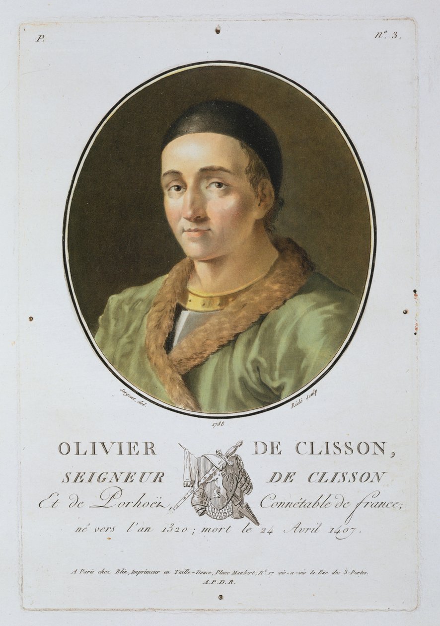 Olivier de Clisson (1336-1407) fra 