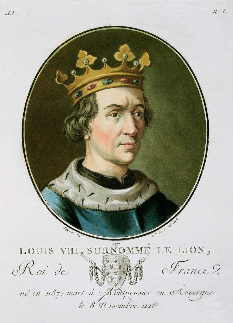 Portræt af Louis VIII, kaldet 