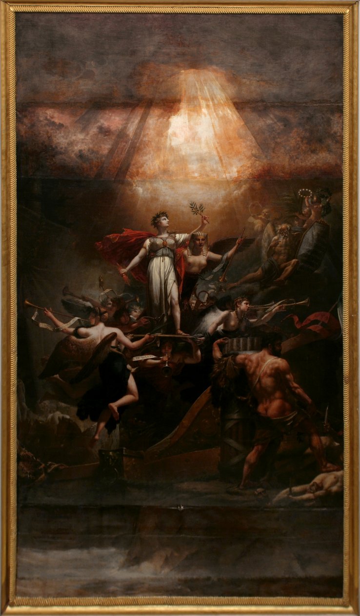 Allegory of the Attteenth Brumaire eller Saved France af Antoine François Callet