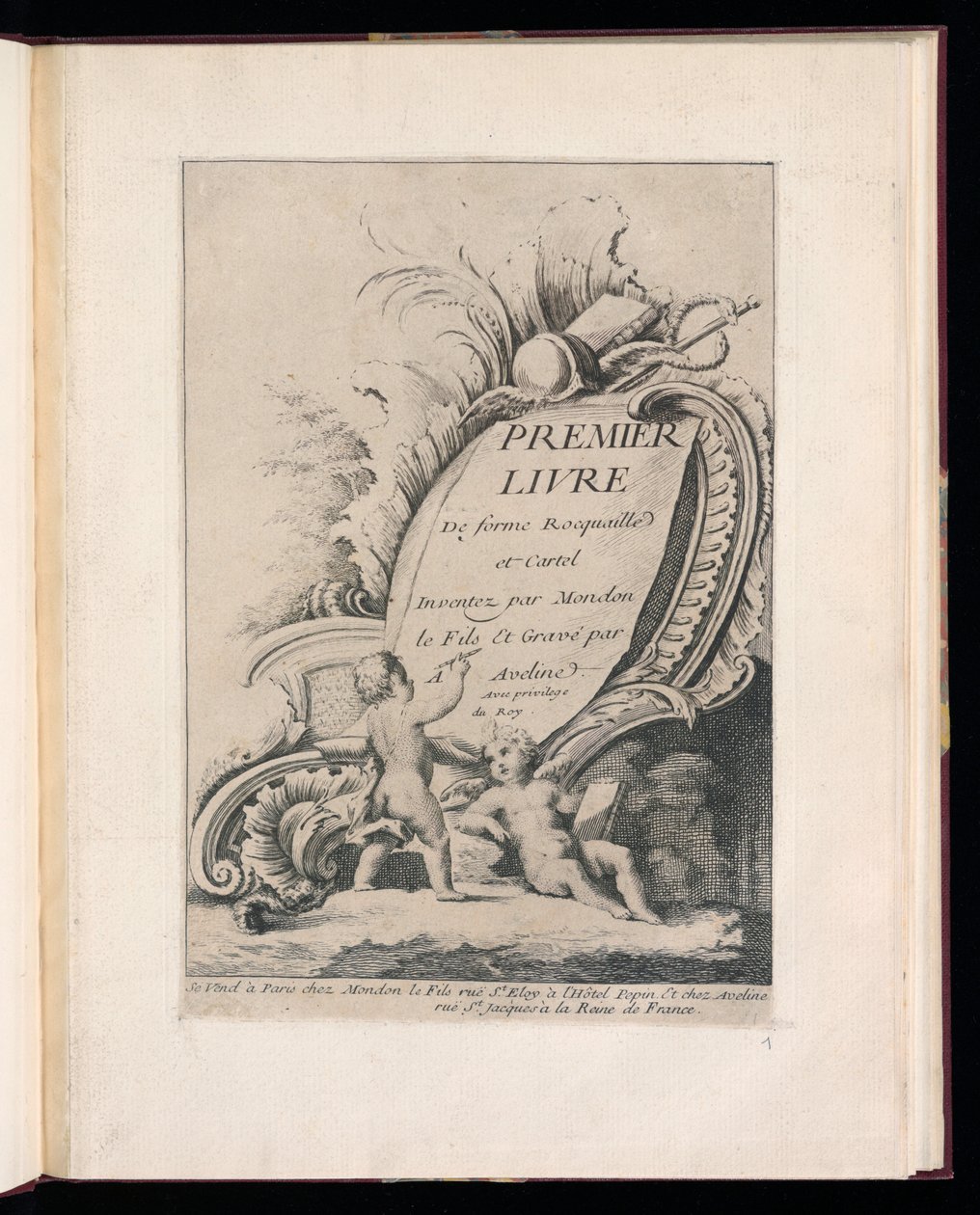 Print (Frankrig) af Antoine Aveline