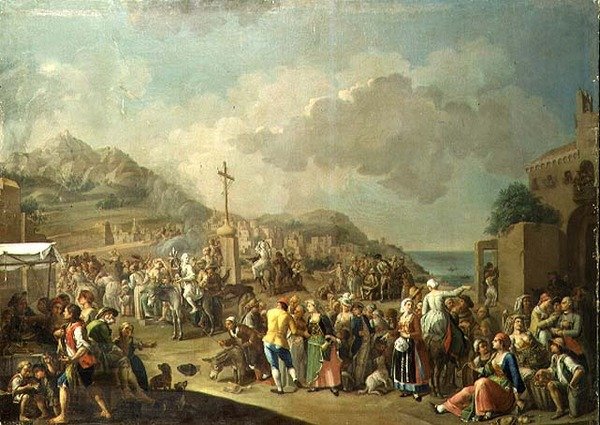 Landsbyfest af Antoine Cardon