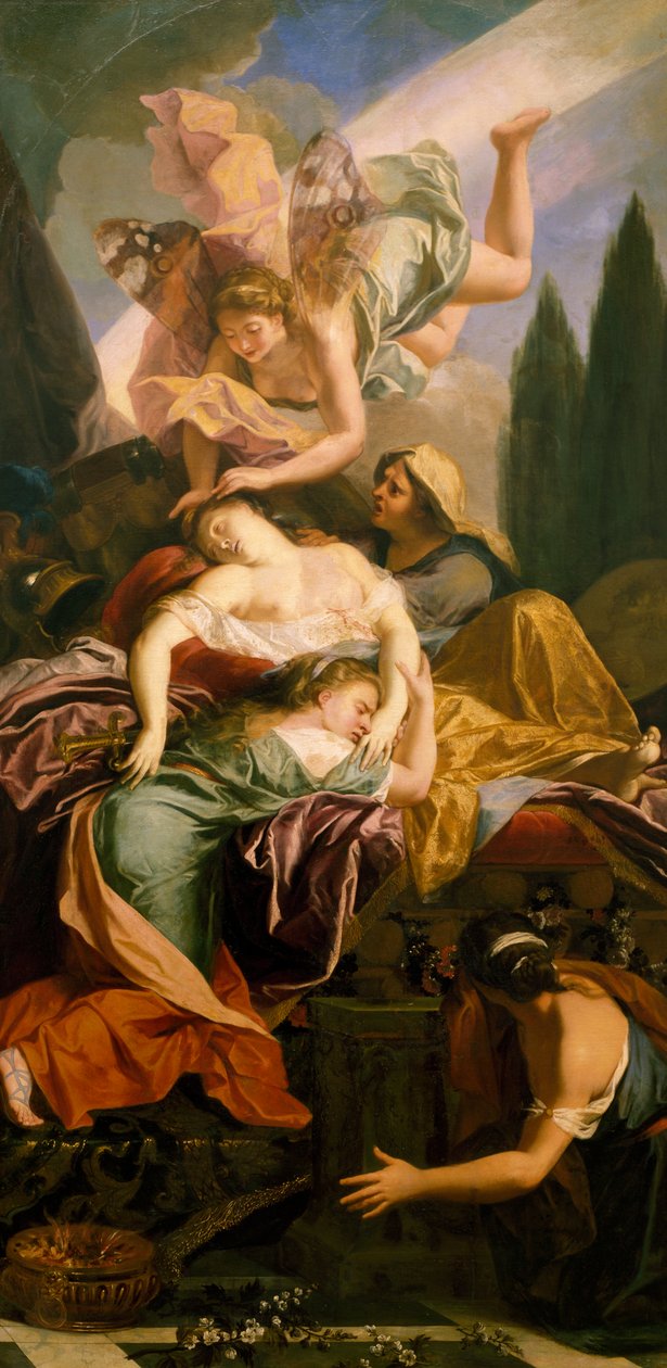 Didos død af Antoine Coypel