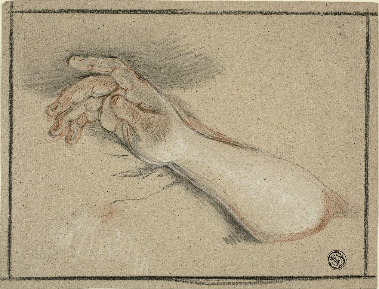 Hånd og underarm af Antoine Coypel