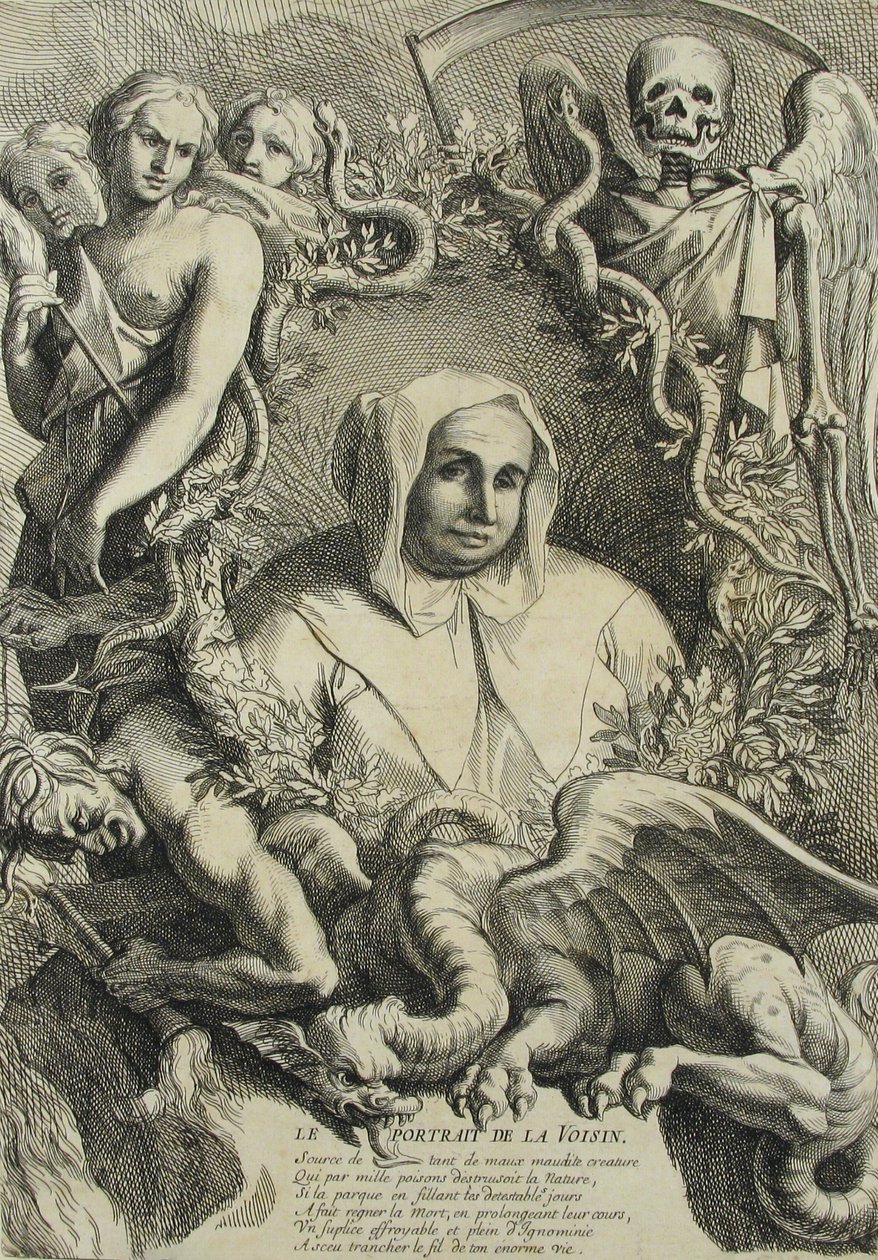Portræt af Voisin,.n.d. af Antoine Coypel