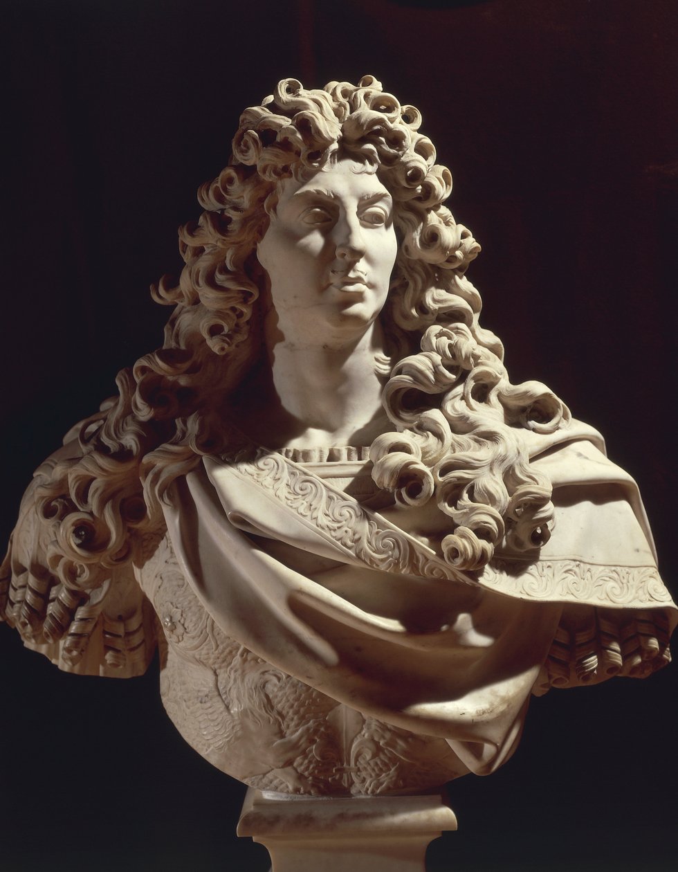 Buste af Ludvig XIV af Frankrig (skulptur) af Antoine Coysevox