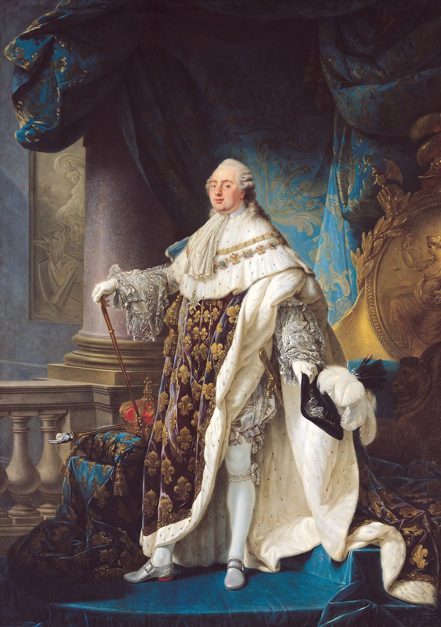 Louis XVI (1754-93) (olie på lærred) af Antoine François Callet