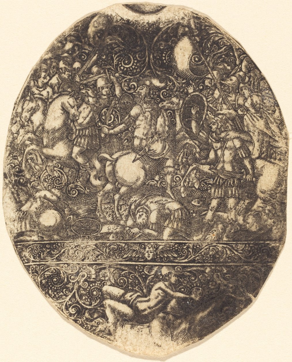 Belejring af Troja af Antoine Jacquard