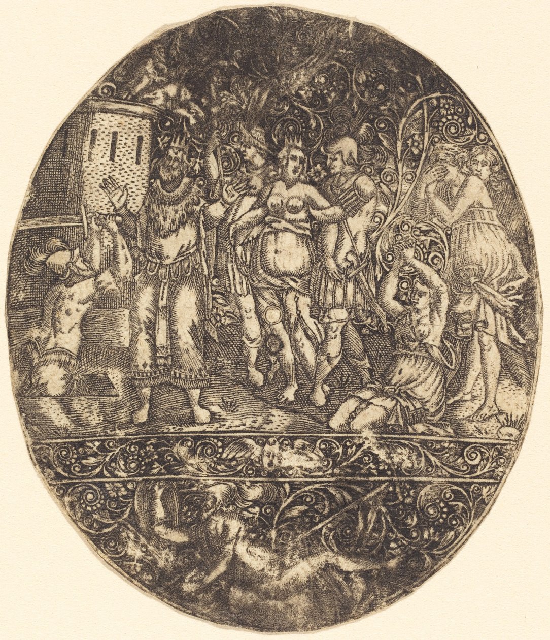 Erobringen af Troja af Antoine Jacquard