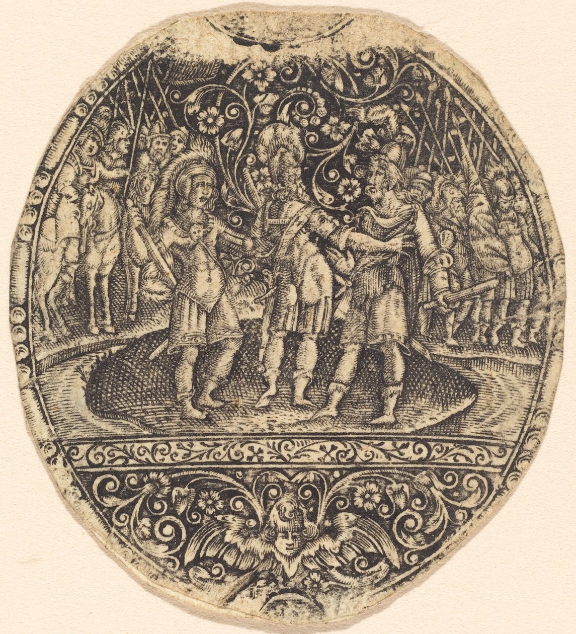 De tre Horatier af Antoine Jacquard