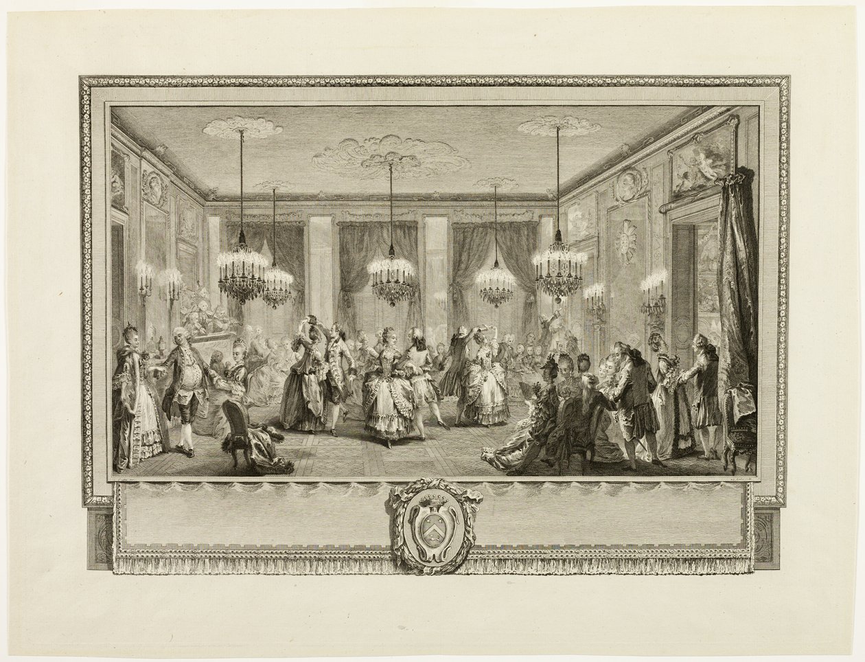 Bal Paré (Smykkebolden) af Antoine Jean Duclos