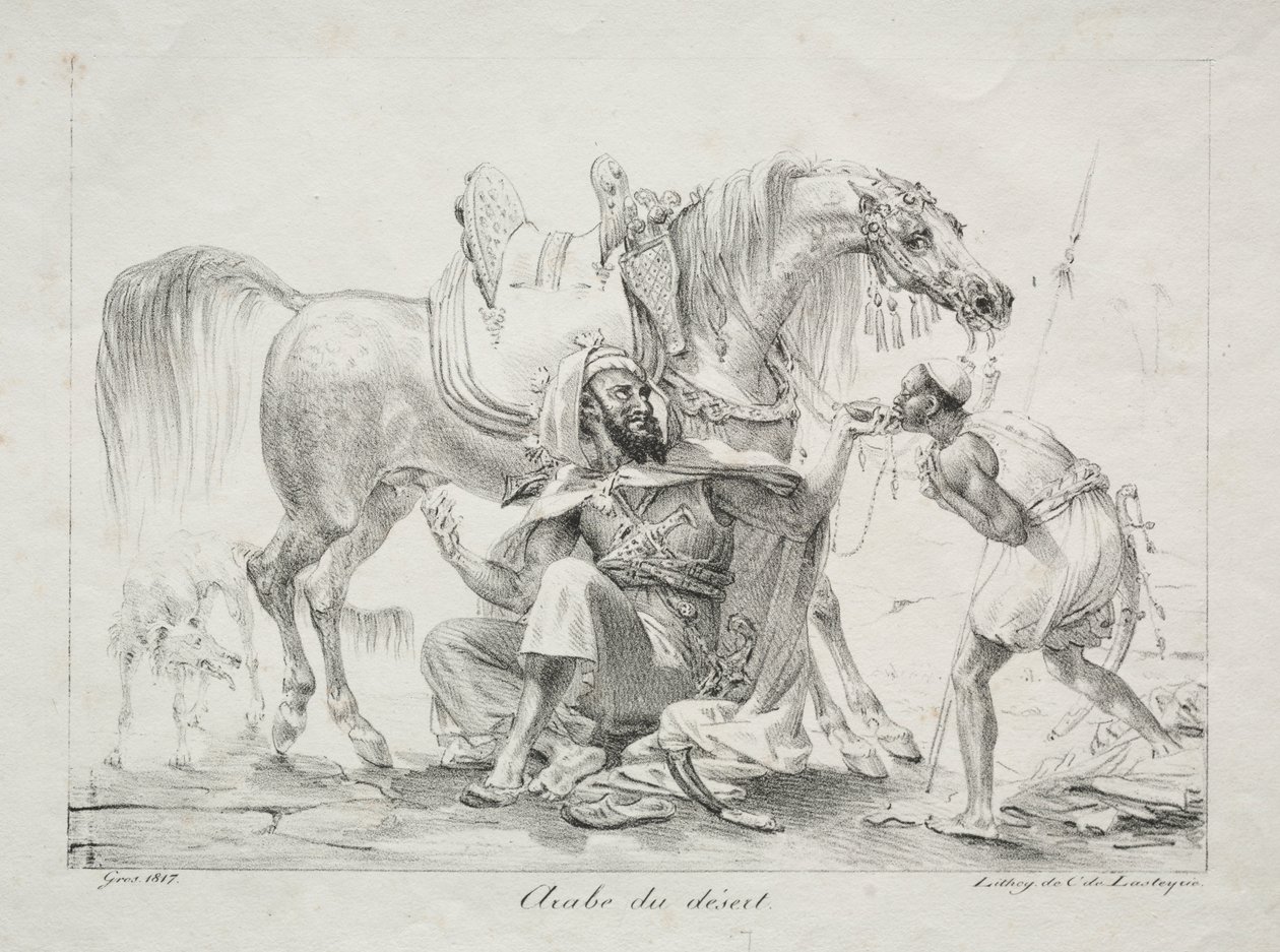 Araber af ørkenen af Antoine Jean Gros
