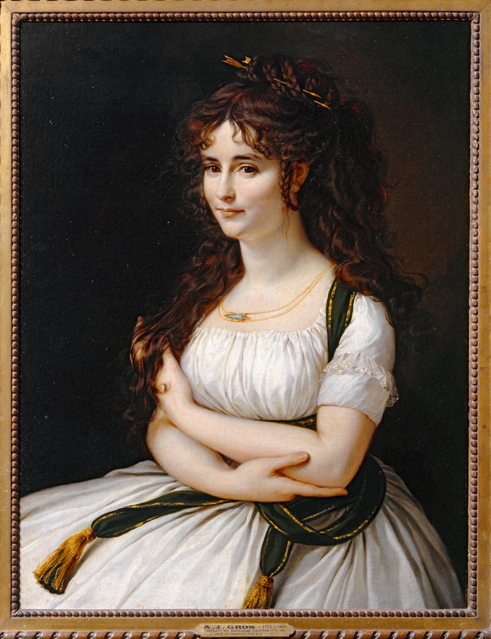 Madame Pasteur, født Madeleine Alexandre ... af Antoine Jean Gros