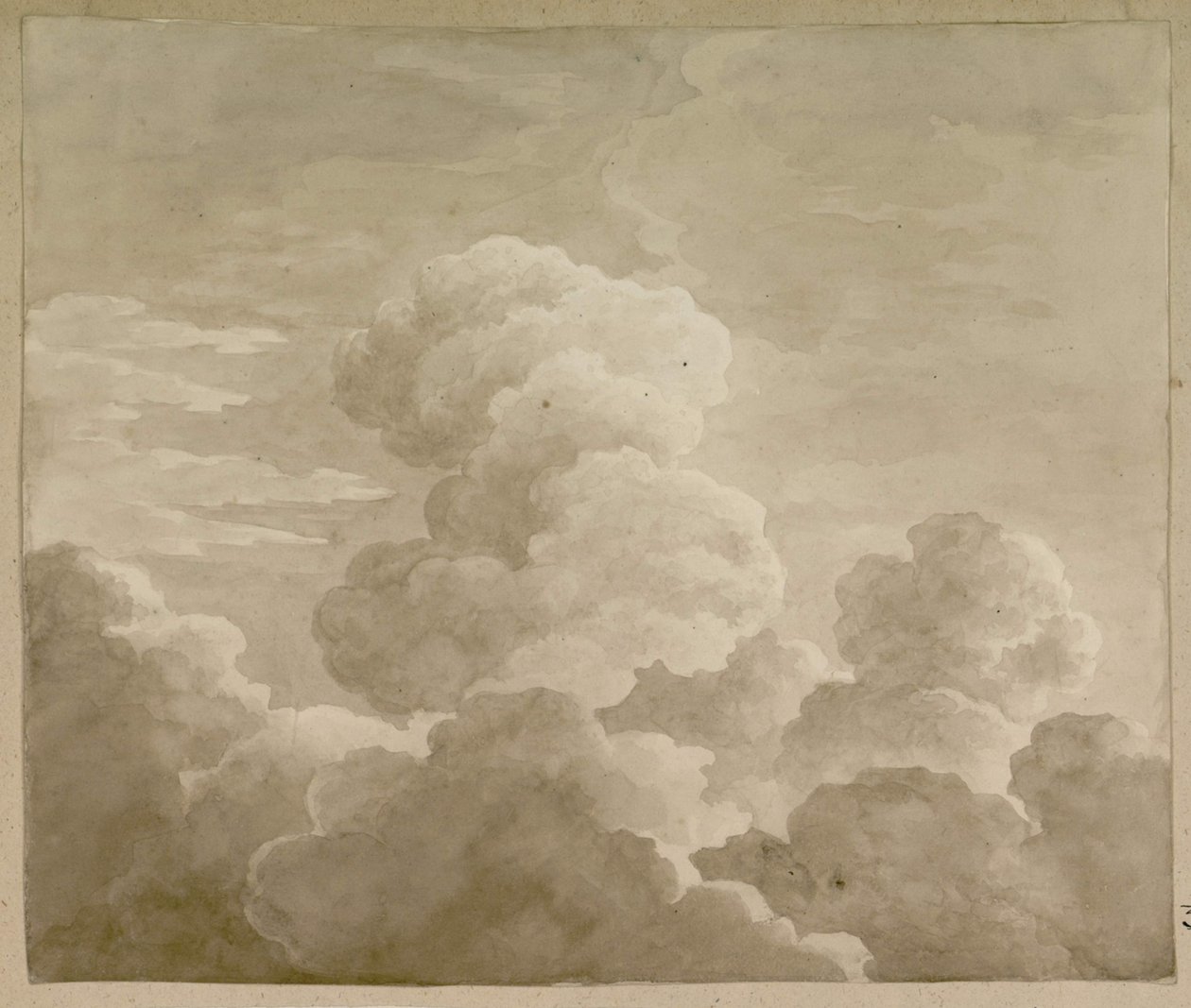 Study of Clouds, 1815. af Antoine Laurent Castellan