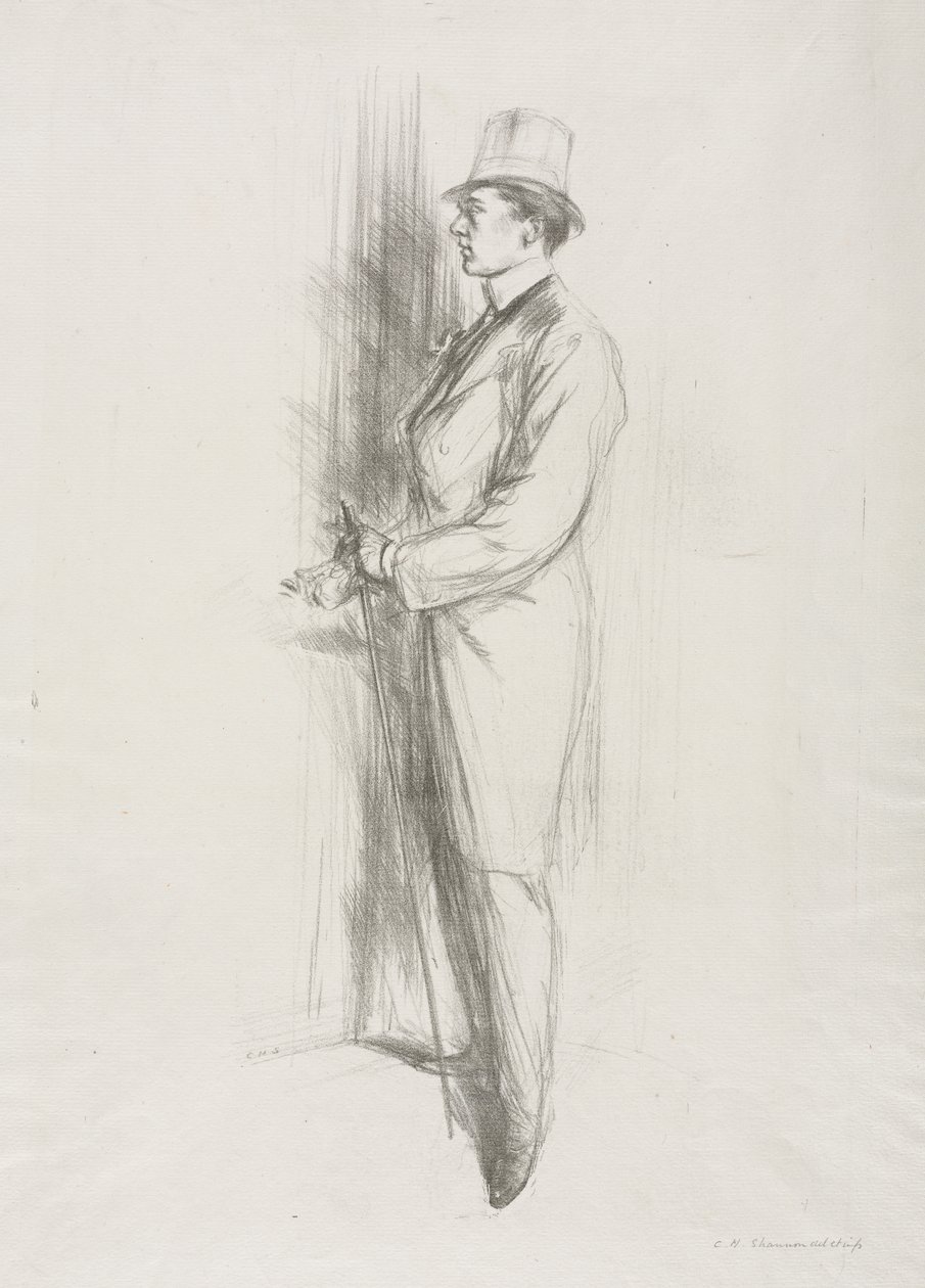 Sir Max Beerbohm af Antoine Louis Barye