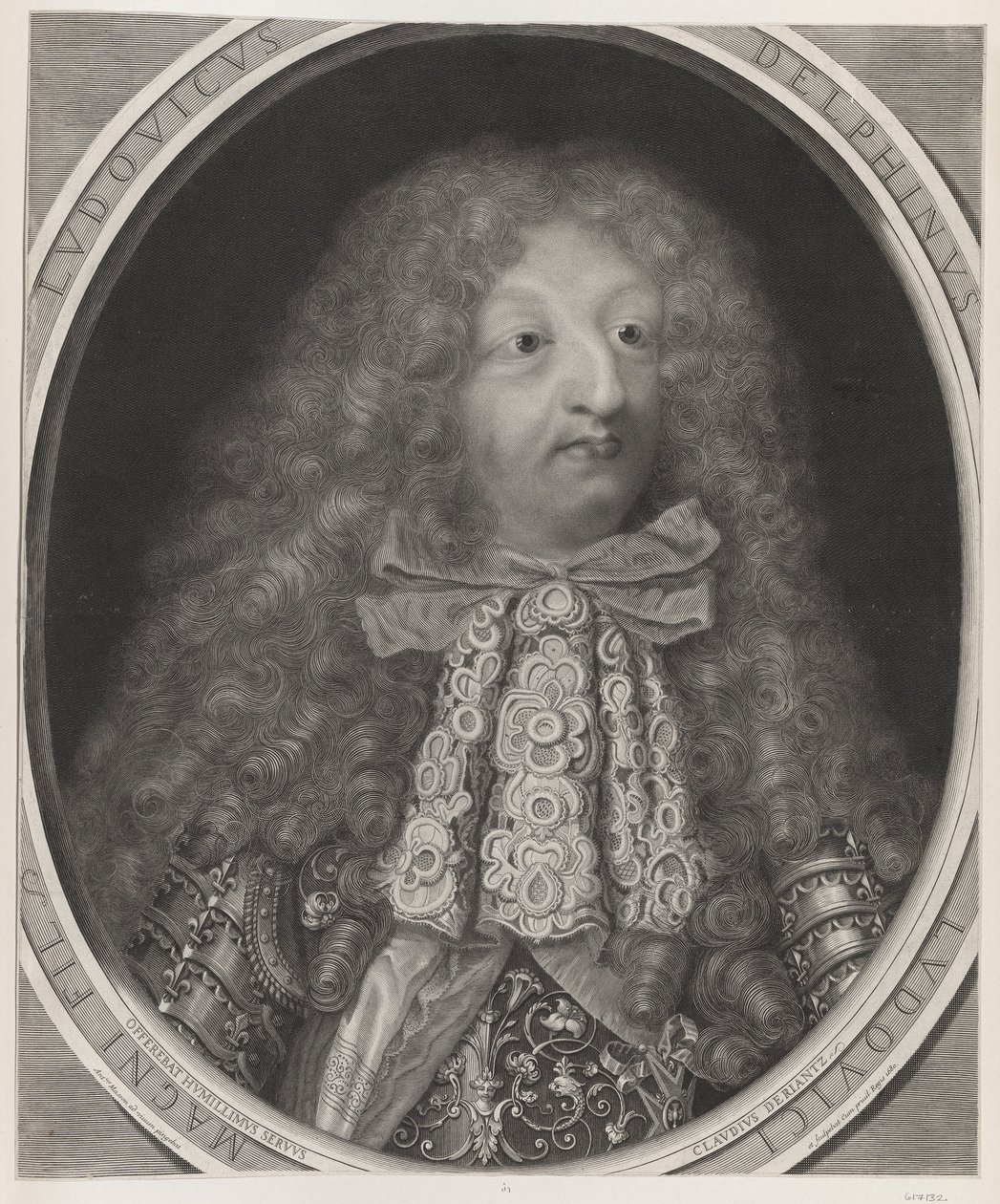 Antoine Masson - Louis, den store Dauphin af Antoine Masson