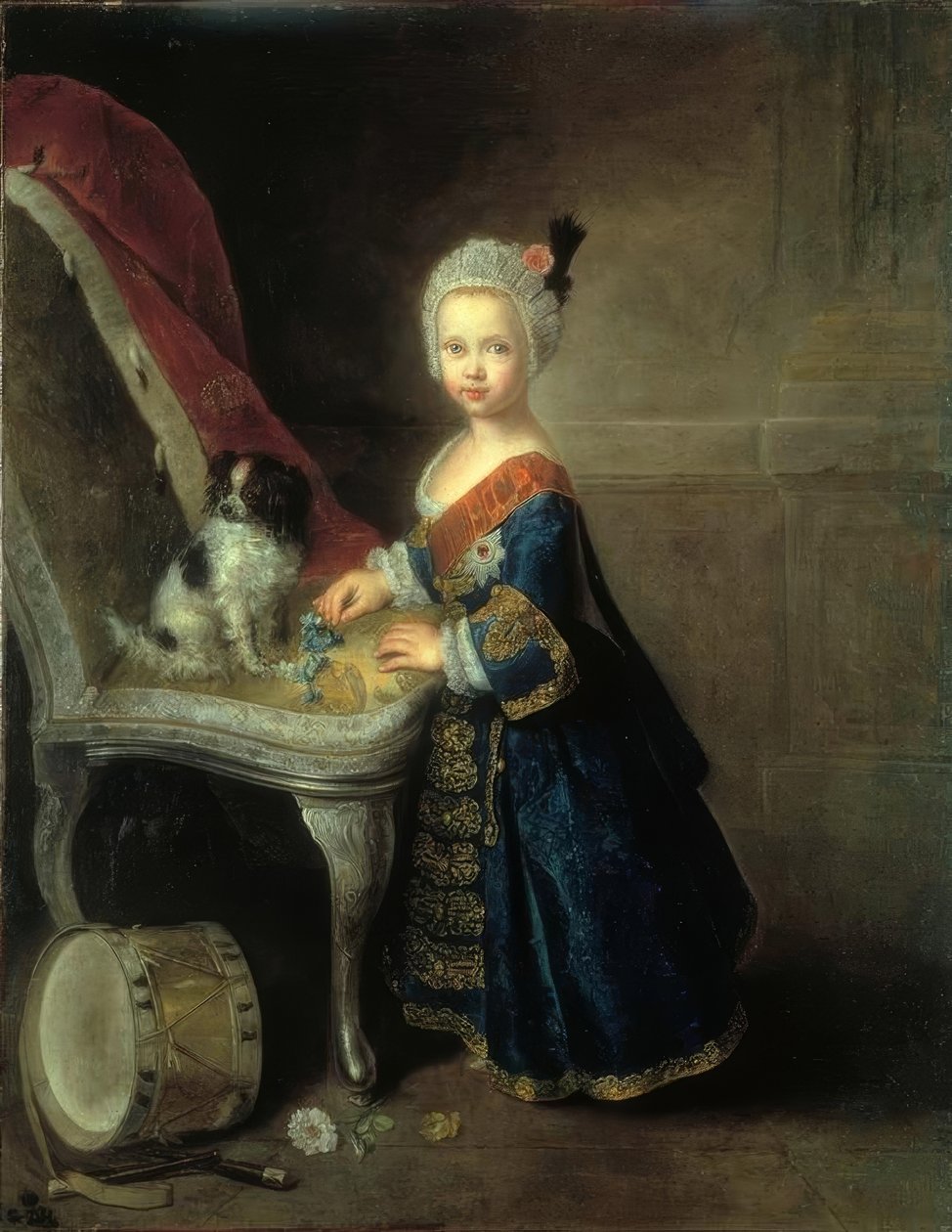 Friedrich II., Kronprins med orden / Pesne af Antoine Pesne
