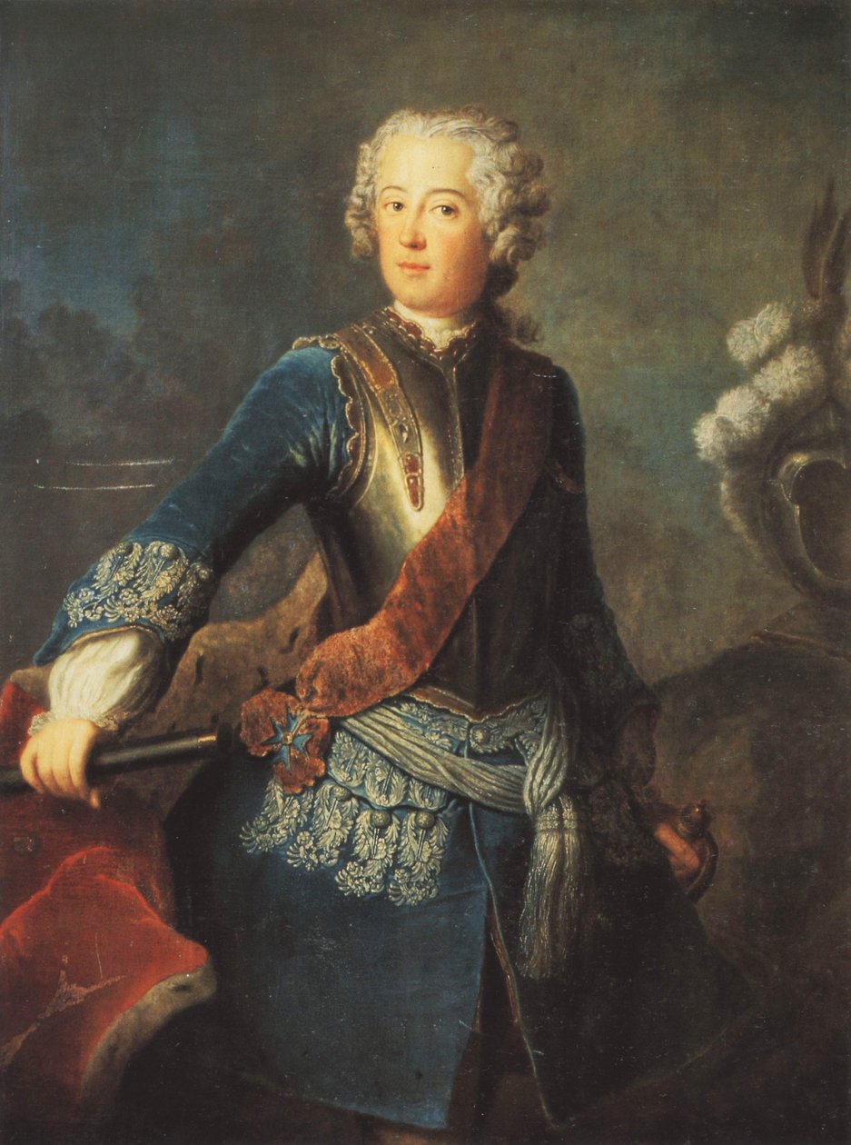 Tysk: Kronprins Frederik af Preussen af Antoine Pesne