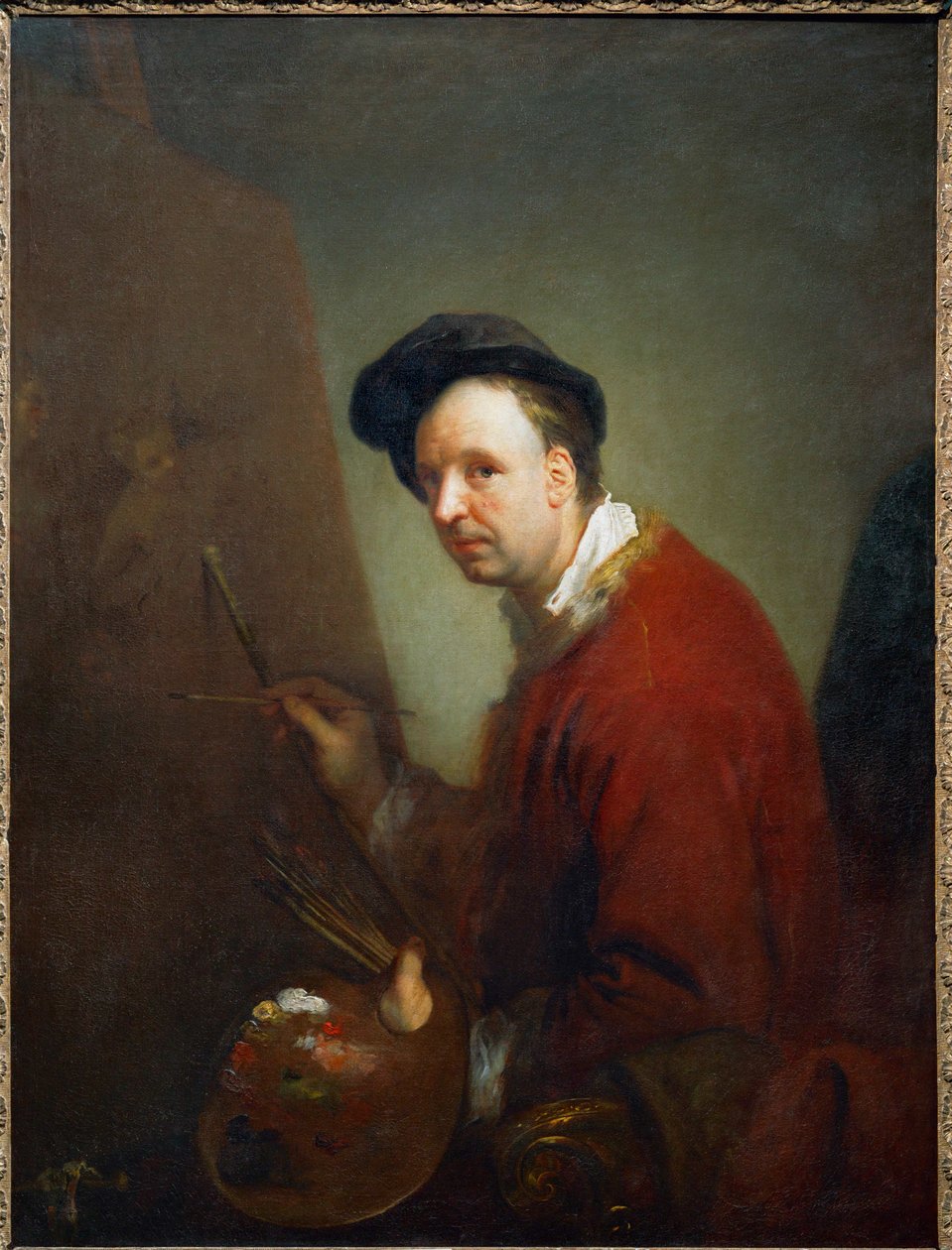 Nicolas Vleughels, maler ... af Antoine Pesne