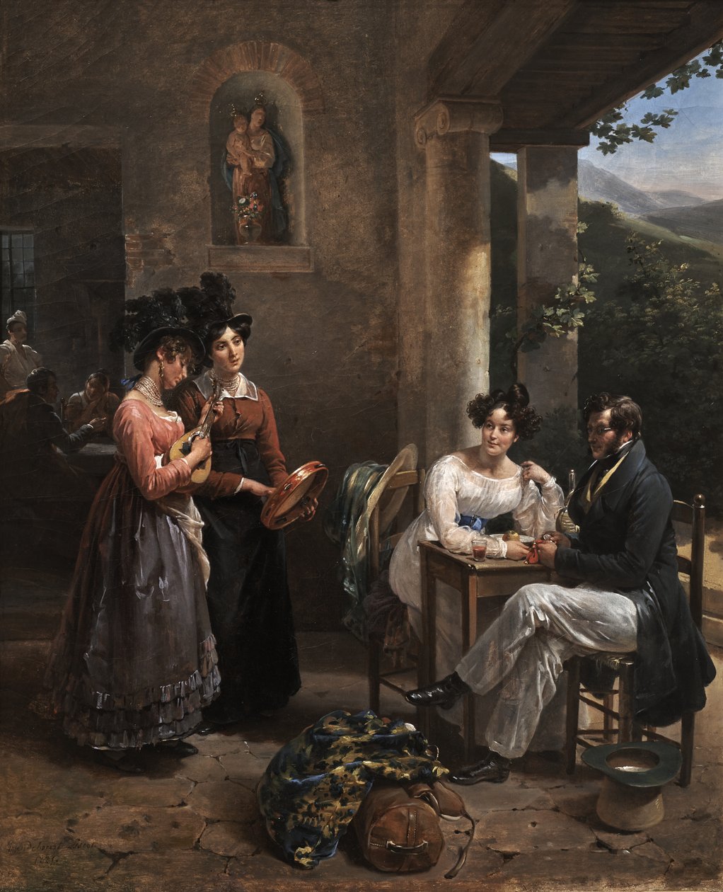 Bryllupsrejsen af Antoinette Cecile Hortense Lescot Haudebourt