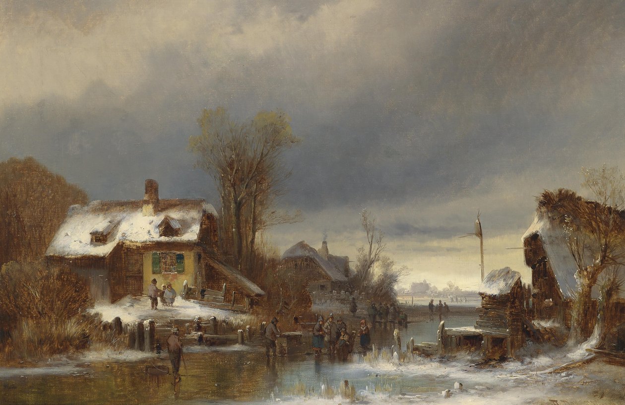 Vinter sjov af Anton Doll