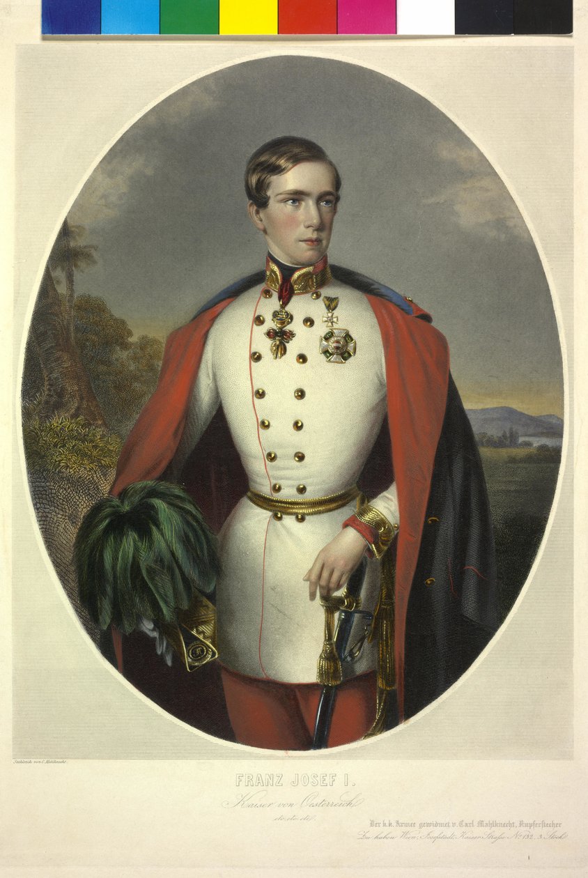 Kejser af Østrig Franz Joseph I af Anton Einsle