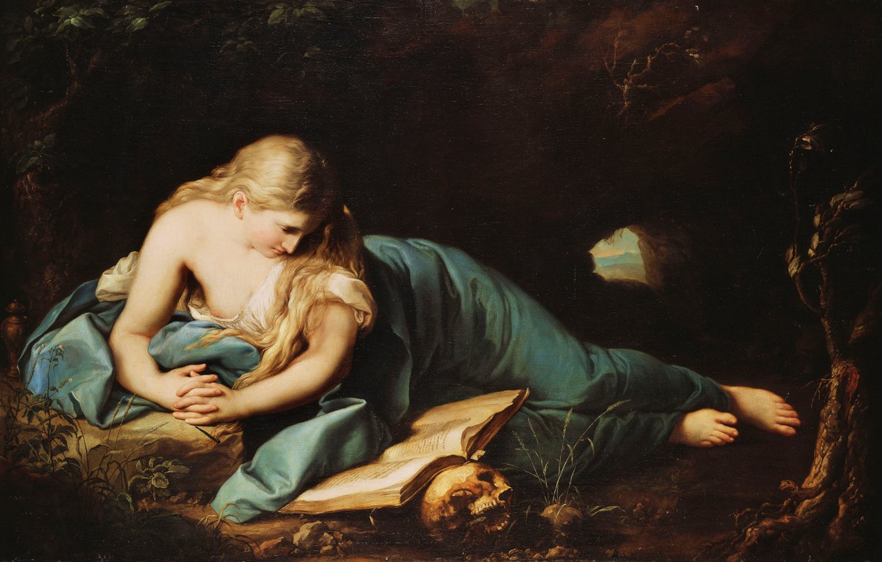 Sankt Maria Magdalena, af Anton Graff