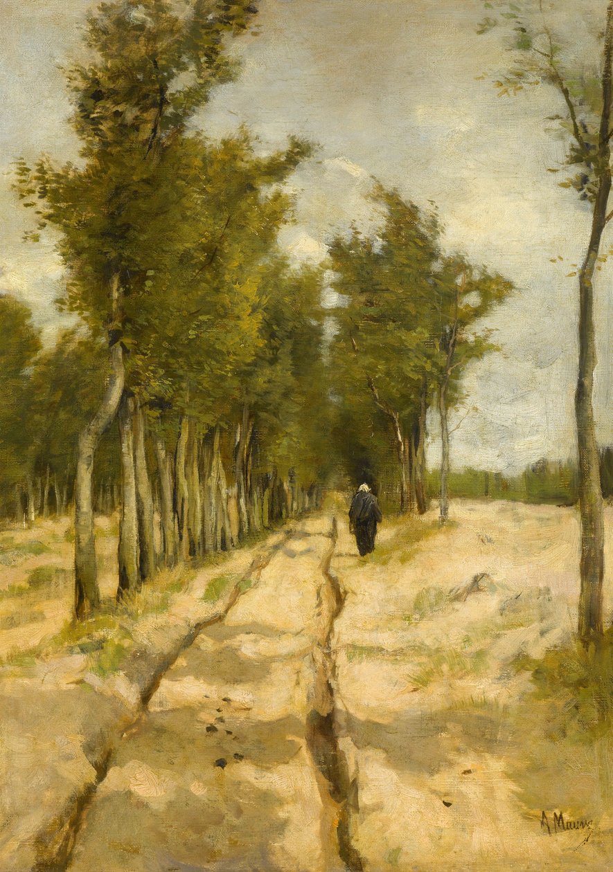 Torenlaan i Laren af Anton Mauve