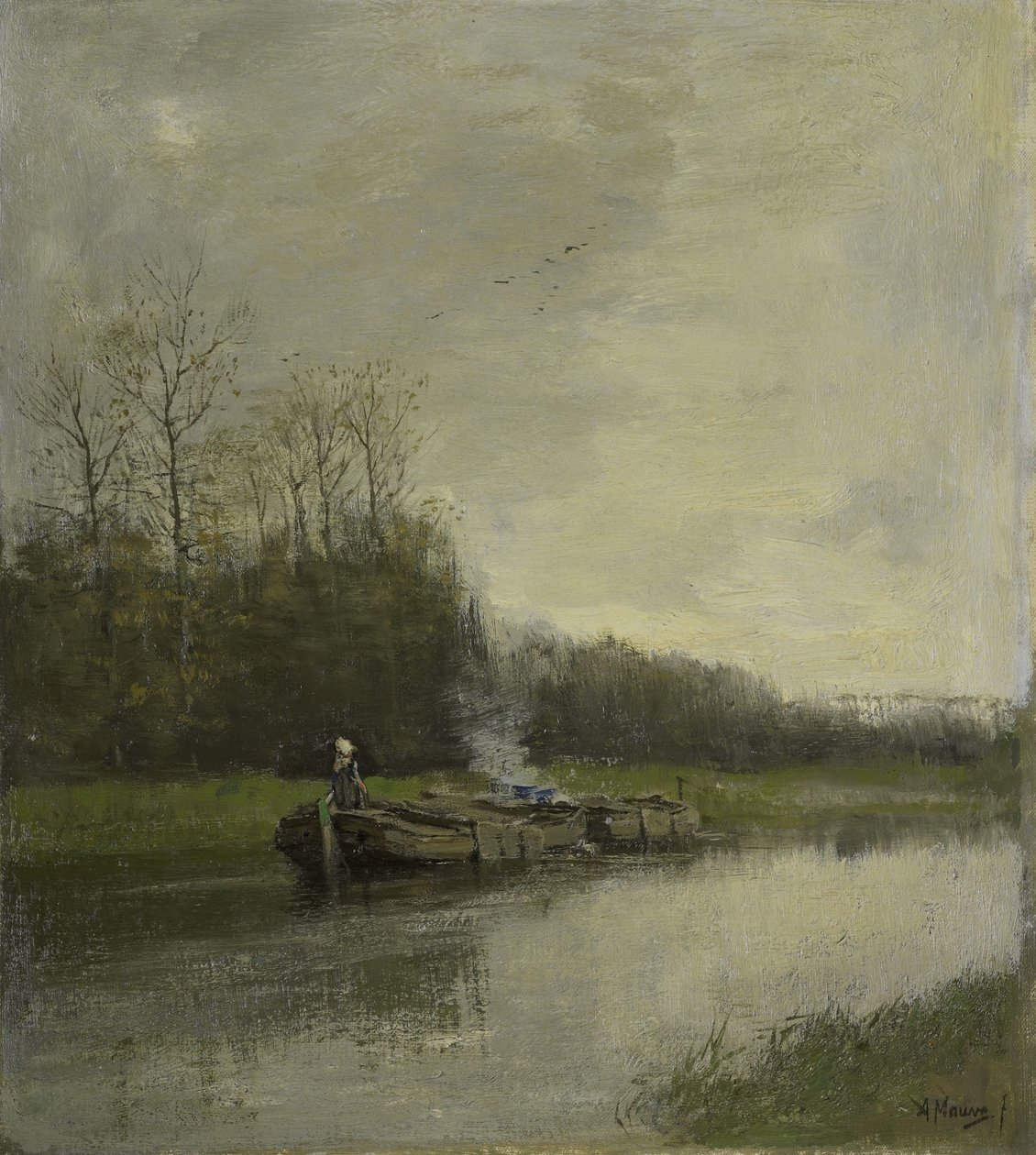 Trekking af Anton Mauve