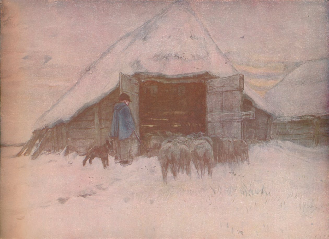 Vinter, c1870, 1918 af Anton Mauve