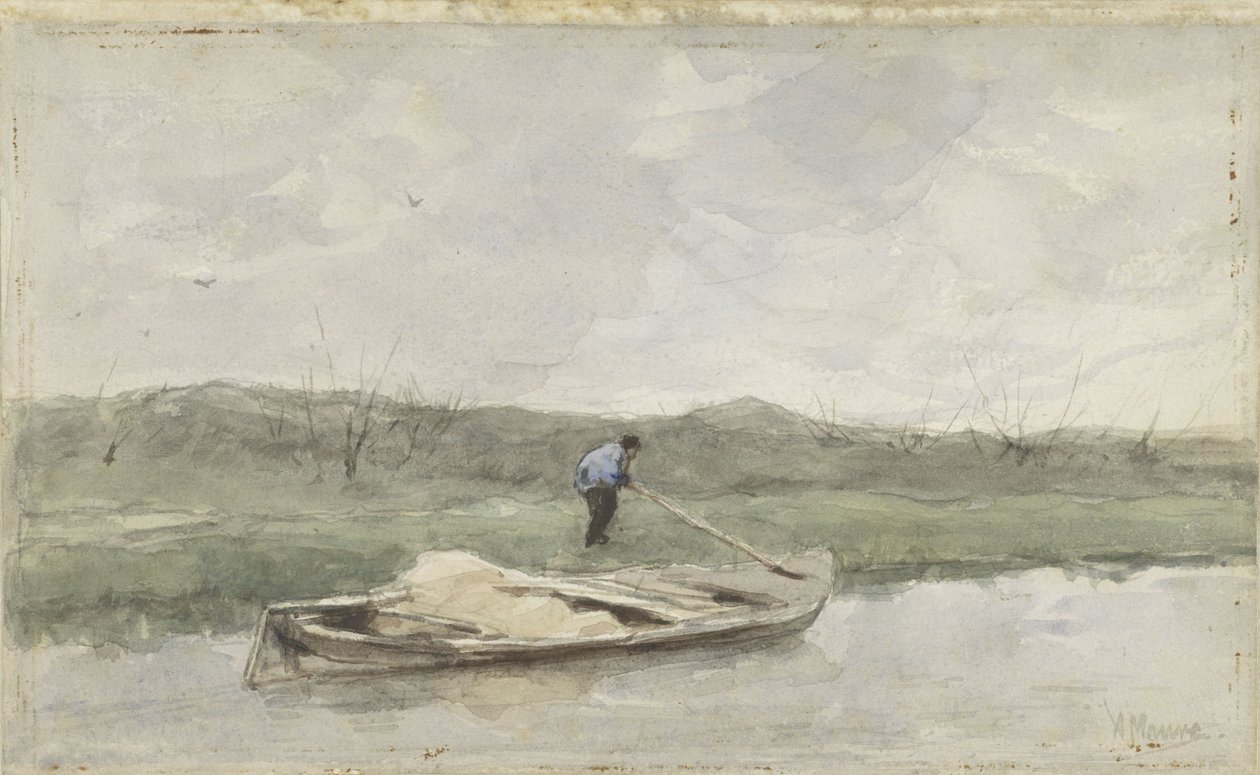 sand pram af Anton Mauve