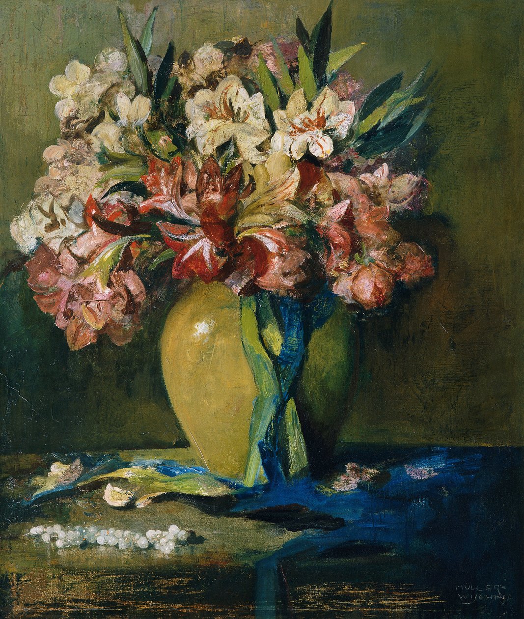Flot blomster af Anton Müller Wischin