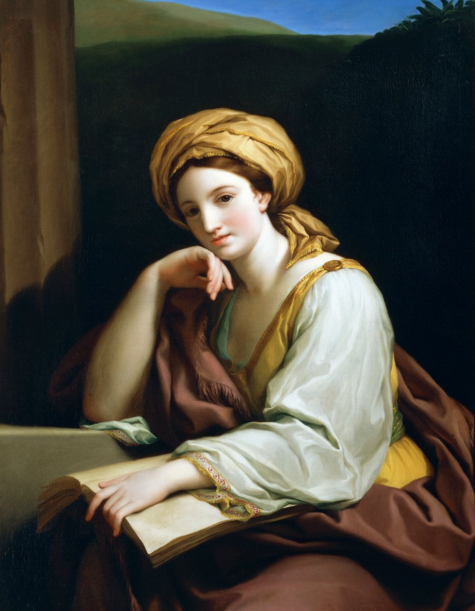Sybil, af Anton Raphael Mengs af Anton Raphael Mengs
