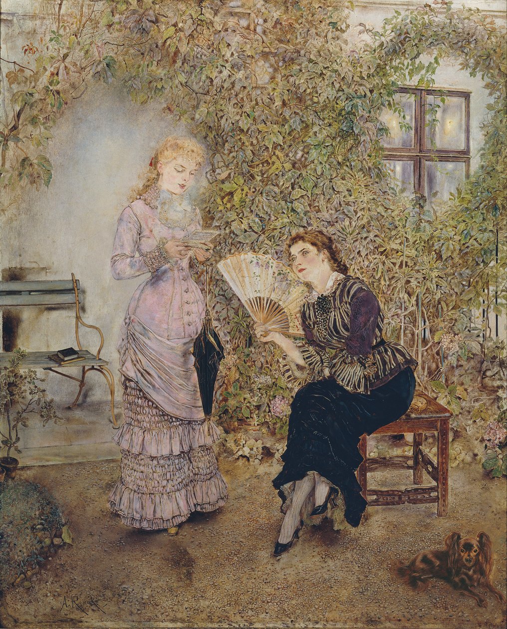 Vennerne af Anton Romako