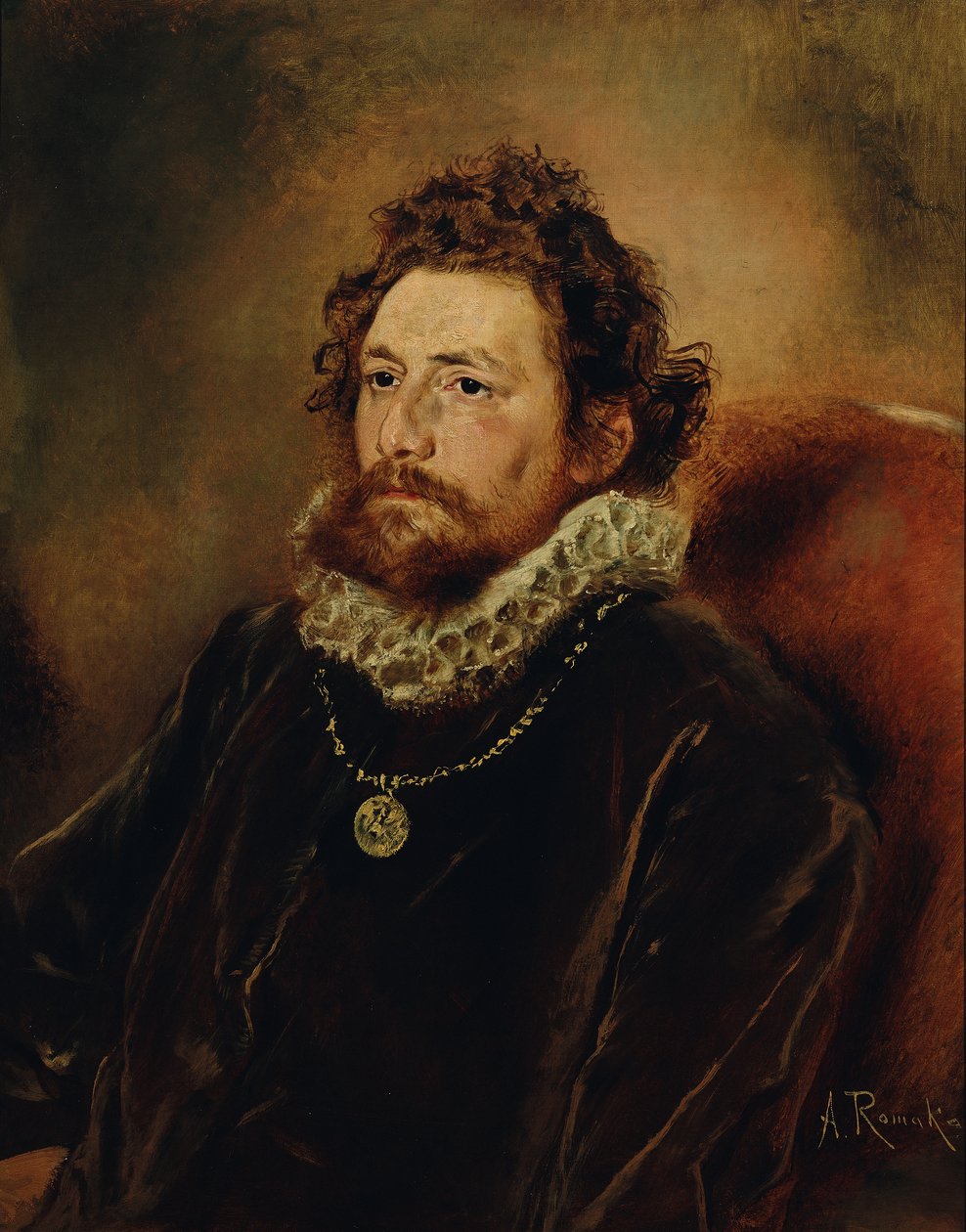 Rådmand Dr. Karl Zehden af Anton Romako