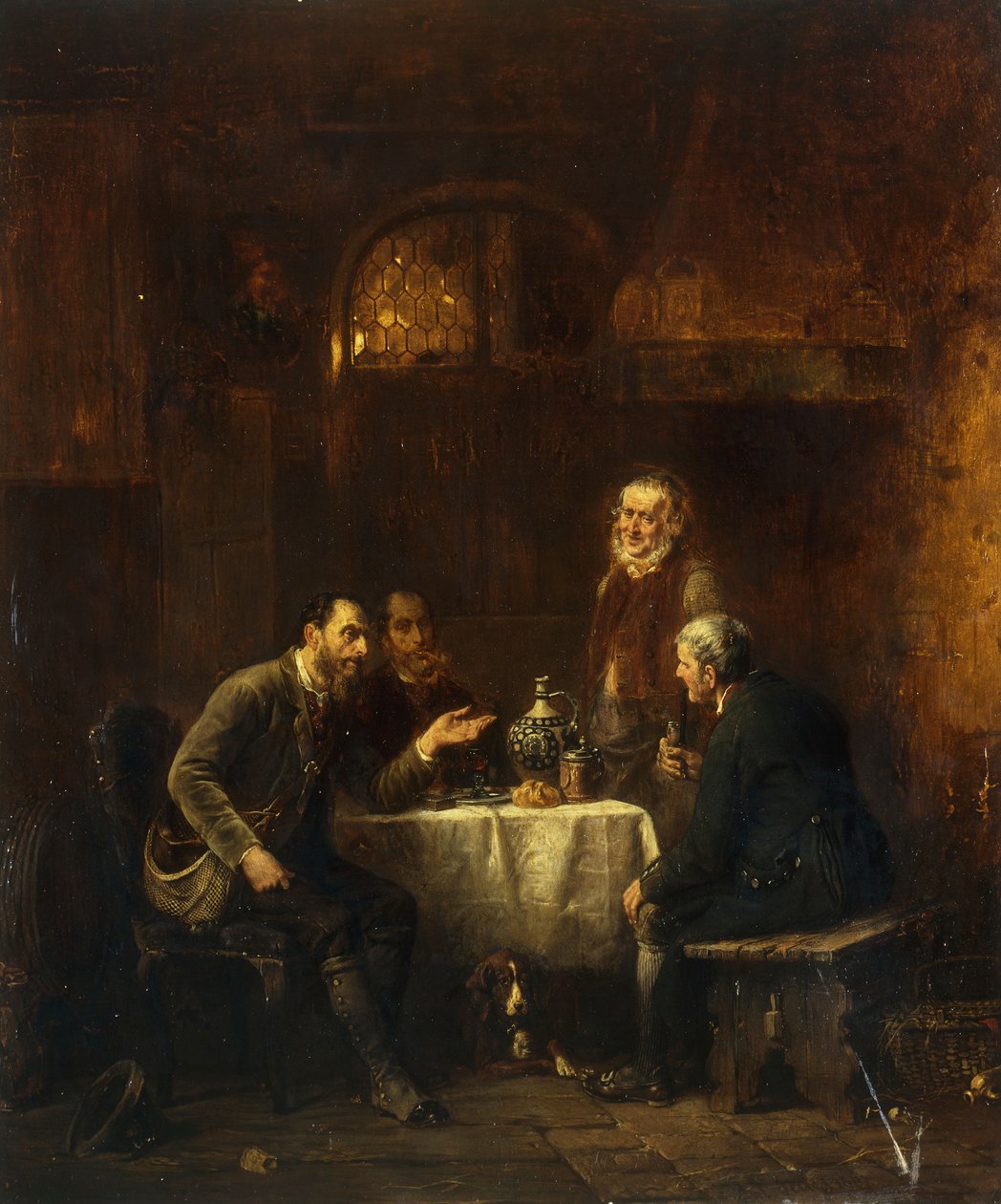 Jægerens historie, 1867 af Anton Seitz