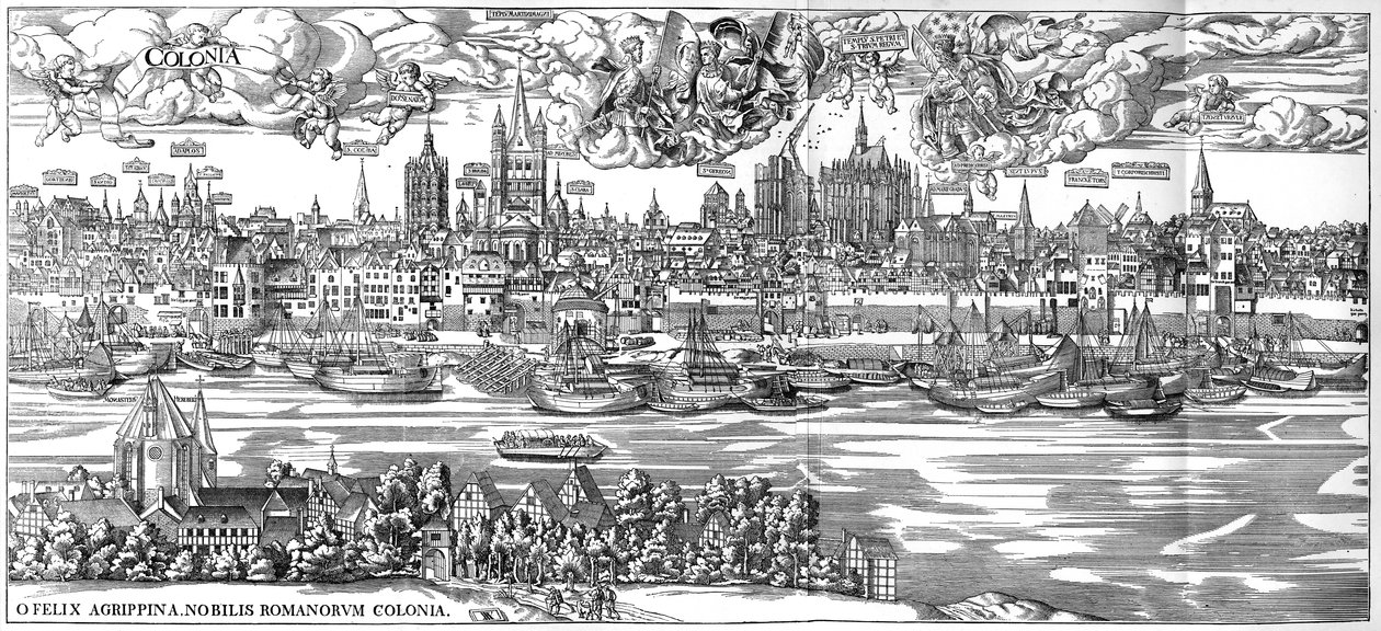 Köln i 1530, 1903. af Anton Woensam