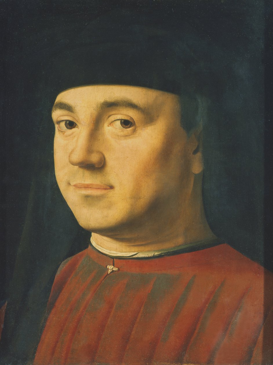 Portræt af en mand af Antonello da Messina