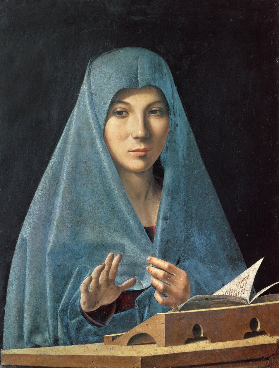 Bebudelsen, 1474-75 af Antonello da Messina
