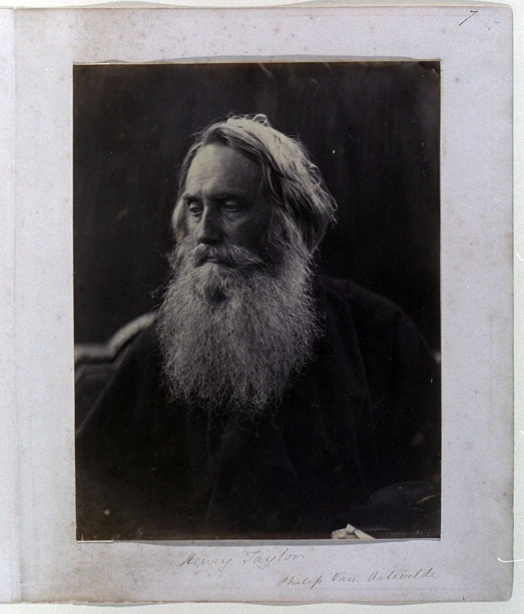 Henry Taylor, c 1865 af Frederick (attr. to) Barnard