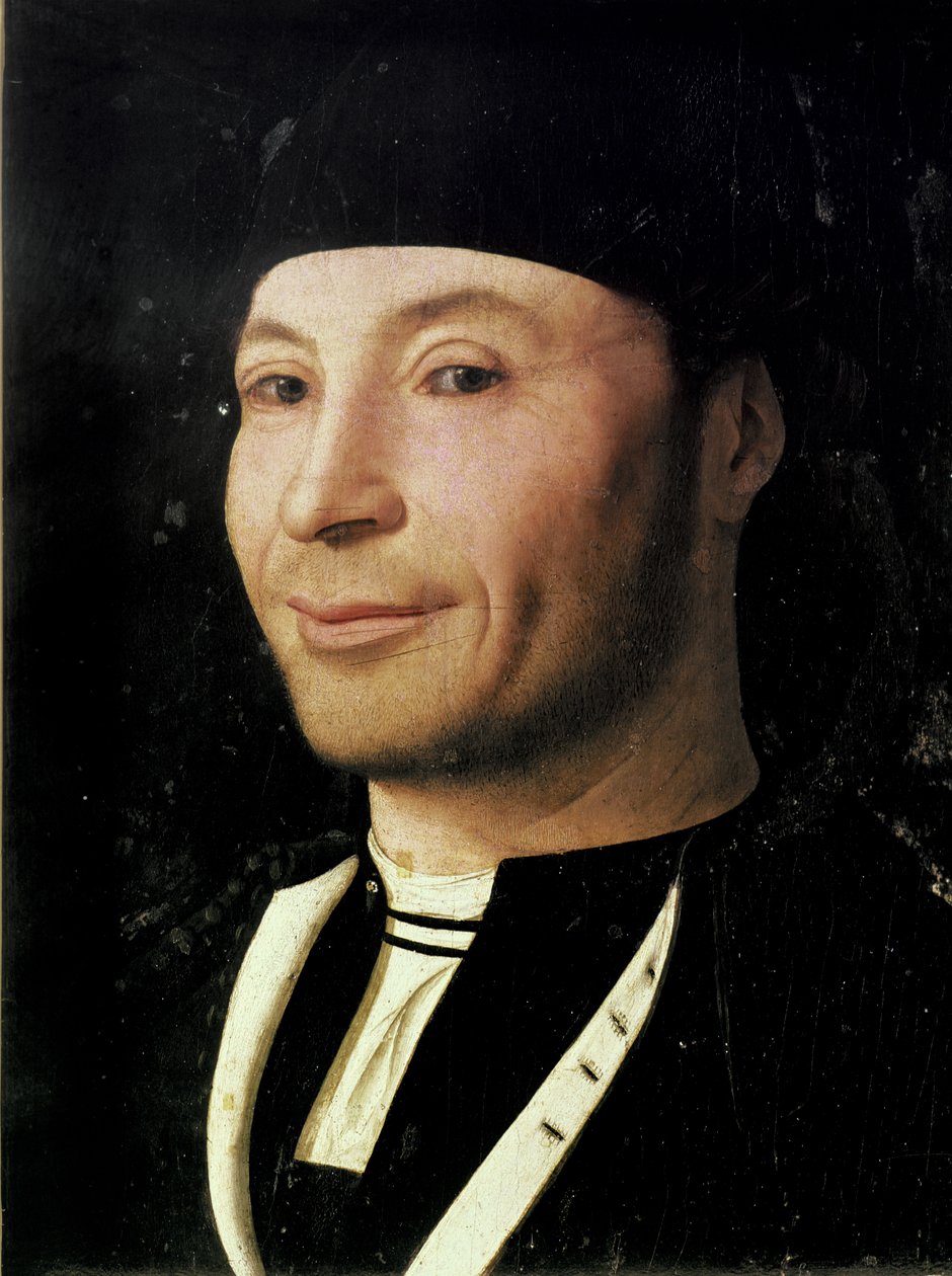 Portræt af en ukendt mand af Antonello da Messina